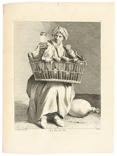 Näkymä, Elämä, c. 1737-1746 tekijältä Edmé Bouchardon