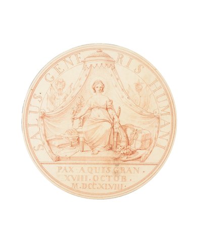 Aix-la-Chapellen rauha, 1748 tekijältä Edmé Bouchardon