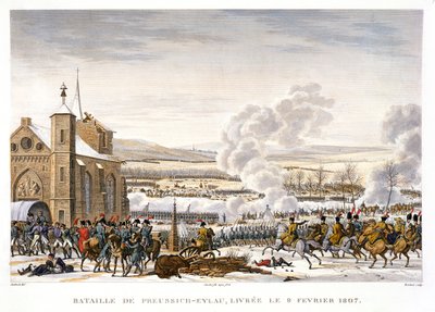 Eylaun taistelu, Saksa, 9. helmikuuta 1807 tekijältä Edme Bovinet