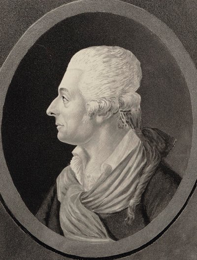 Muotokuva säveltäjä Antonio Sacchinista 1730-1786, 1810. tekijältä Edme Quenedey