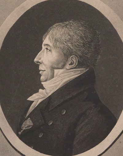 Muotokuva säveltäjä Jean-François Le Sueurista 1760-1837, 1818. tekijältä Edme Quenedey