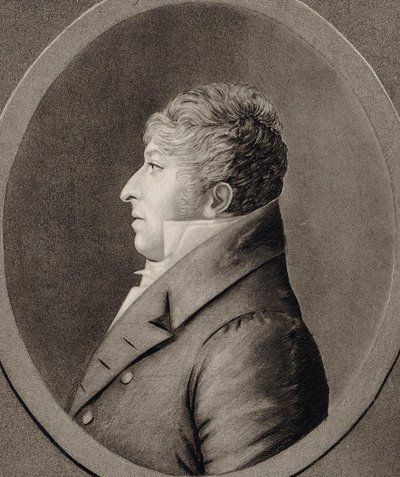 Muotokuva säveltäjä Rodolphe Kreutzerista 1766-1831, 1809. tekijältä Edme Quenedey