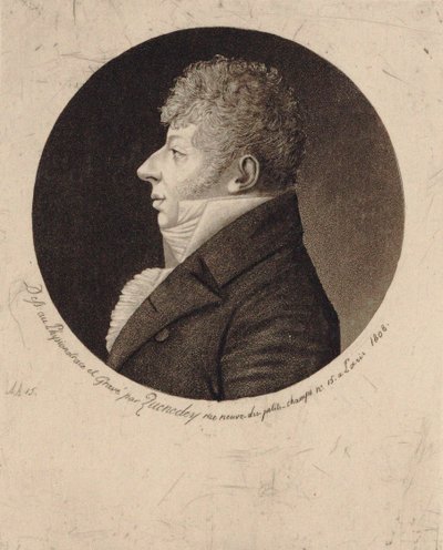 Muotokuva viulisti ja säveltäjä Jean Nicolas Auguste Kreutzer 1778-1832, 1808. tekijältä Edme Quenedey