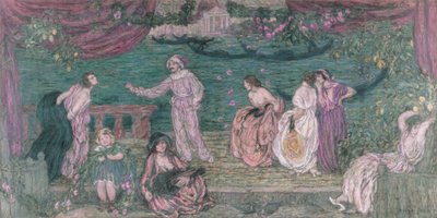 Venetsian festivaali tekijältä Edmond Aman Jean
