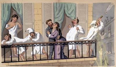 Yöt ovat niin kuumia! - Lavraten sosiaalinen sarjakuva tekijältä Edmond Lavrate