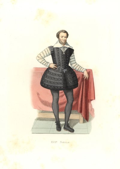 Antoine de Saint-Chamans, Ranska tekijältä Edmond Lechevallier Chevignard