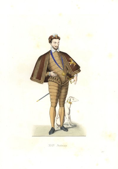 Ranskan kuningas Henrik III tekijältä Edmond Lechevallier Chevignard