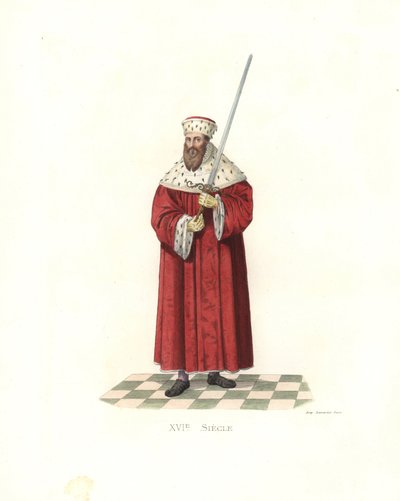 Maurice Rohkea, Saksin vaaliruhtinas (1521-1553) tekijältä Edmond Lechevallier Chevignard
