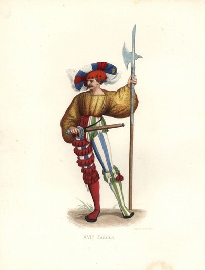 Halberdier tekijältä Edmond Lechevallier Chevignard