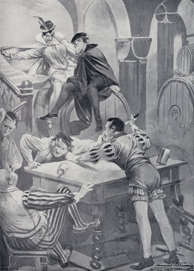 Kuvitus Goethes Faustille tekijältä Edmund Bruning