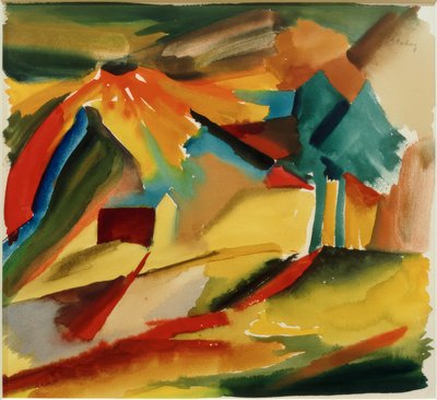 Landschaft 3 tekijältä Edmund Fabry