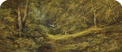 Sketch - In the Woods (öljy kankaalle) tekijältä Edmund G. Muller