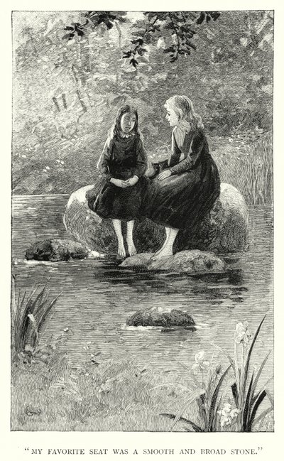 Charlotte Bronten kuvitus Jane Eyrelle (kaiverrus) tekijältä Edmund Henry Garrett