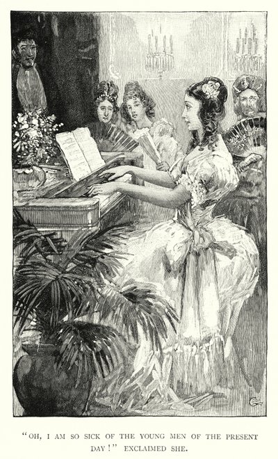 Charlotte Bronten kuvitus Jane Eyrelle (kaiverrus) tekijältä Edmund Henry Garrett