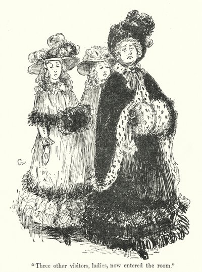 Charlotte Bronten kuvitus Jane Eyrelle (litho) tekijältä Edmund Henry Garrett