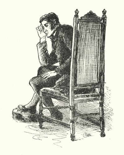 Charlotte Bronten kuvitus Jane Eyrelle (litho) tekijältä Edmund Henry Garrett
