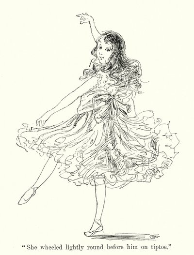 Charlotte Bronten kuvitus Jane Eyrelle (litho) tekijältä Edmund Henry Garrett