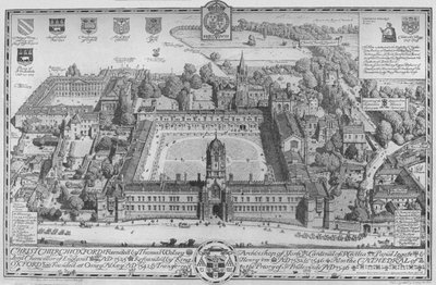 Christchurch, Oxford, 1916 tekijältä Edmund Hort New