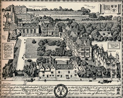 Trinity College, Oxford, 1905 tekijältä Edmund Hort New