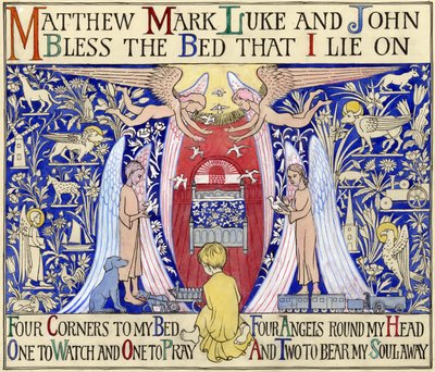 Matthew, Mark, Luke & John, n. 1935 (guassi paperilla) tekijältä Edmund Hunter