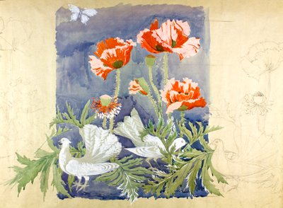 Peace c1920 (guaix sobre paper) finlandès tekijältä Edmund Hunter