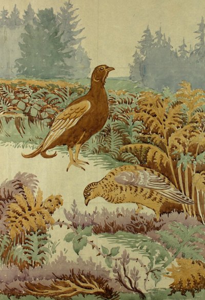 Yhdessä maurilla, n. 1930 (guassi paperille) tekijältä Edmund Hunter