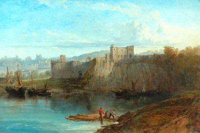 Chepstow Castle On The Wye, 1872 tekijältä Edmund John Niemann
