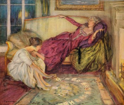 The Fall of the Card, c1889-1924, 1924 tekijältä Edmund Joseph Sullivan