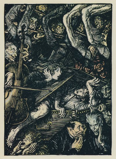Kuvitus Tennysons Maudille tekijältä Edmund Joseph after Sullivan