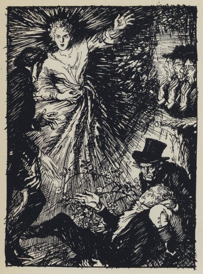 Kuvitus Tennysons Maudille tekijältä Edmund Joseph after Sullivan