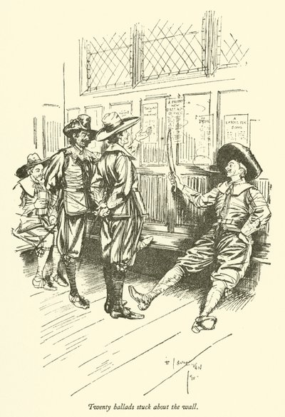 Kaksikymmentä balladia kiinni seinään tekijältä Edmund Joseph after Sullivan