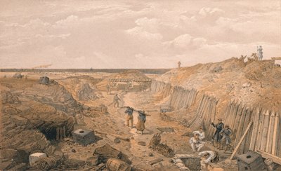 Bastion Du Matin oja, 1856 tekijältä Edmund Walker