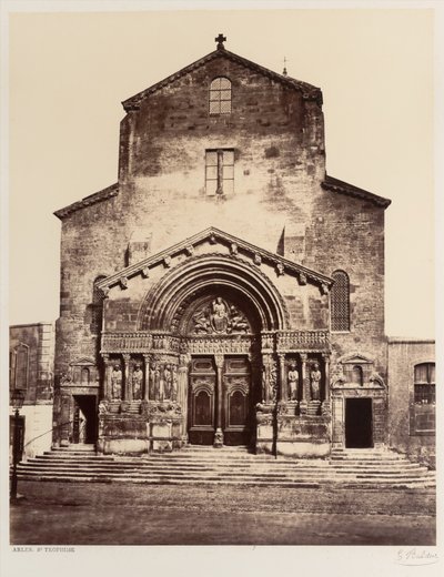 Arles, Saint-Trophime tekijältä Édouard Baldus