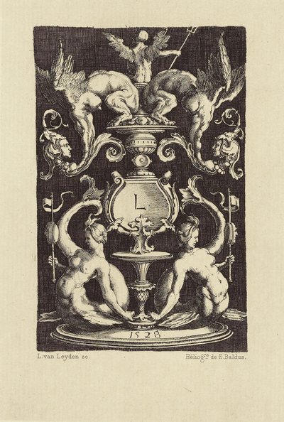 [Suunnittelija: Lucas van Leyden] tekijältä Édouard Baldus