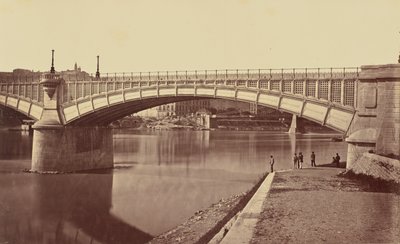 Lyon. Rhônen maasilta tekijältä Édouard Baldus