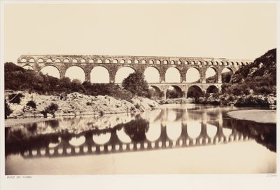 Pont du Gard tekijältä Édouard Baldus