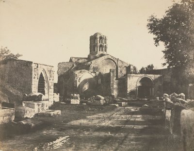 Saint-Honorat, lähellä Arles tekijältä Édouard Baldus