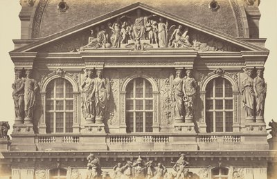 [Pavillon Richelieun toinen kerros, Louvre, Pariisi] tekijältä Édouard Baldus