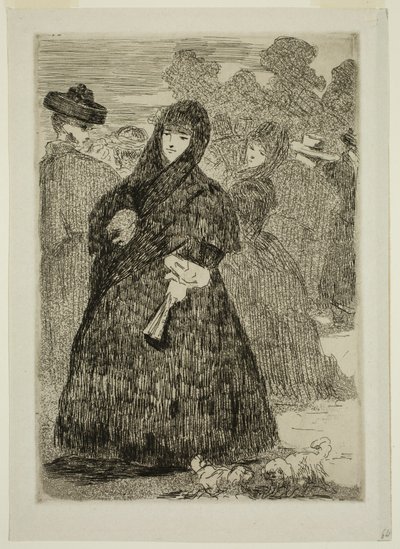 Pradossa tekijältä Edouard and Bracquemond Felix Joseph Auguste Manet