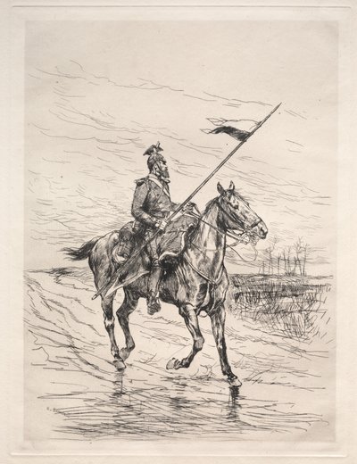 Uhlan tekijältä Edouard Detaille