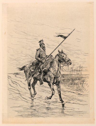 uhlan tekijältä Edouard Detaille