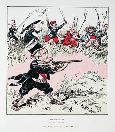 Les Rabatteurs: Voi totuutta!, julkaisusta History of the Third Republic, osa. I, Poliittinen historia, jul. 1933 tekijältä Edouard Guillaumin Pepin