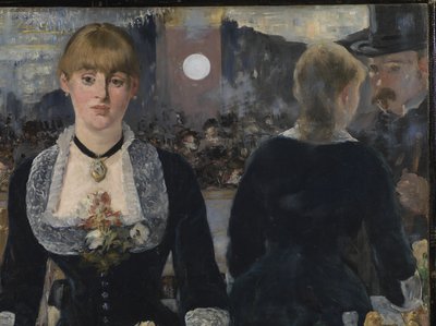 Baari Folies-Bergeressä, 1881-82 (yksityiskohta 2536) tekijältä Édouard Manet