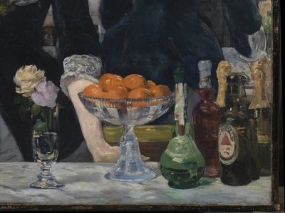 Baari Folies-Bergeressä, 1881-82 (yksityiskohta 2536) tekijältä Édouard Manet