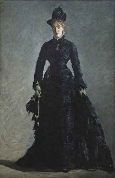 Parisian Lady (öljy kankaalle) tekijältä Édouard Manet