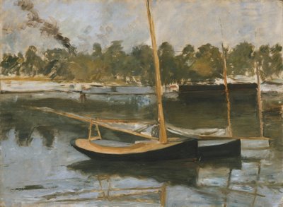 "Argenteuil", venetutkimus, 1874 tekijältä Édouard Manet