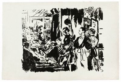 Caféssa (julkaisematon levy) tekijältä Édouard Manet