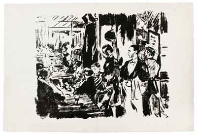 Caféssa (julkaisematon levy) tekijältä Édouard Manet