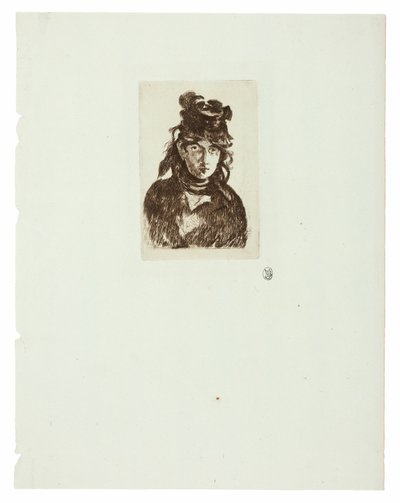 Berthe Morisot tekijältä Édouard Manet