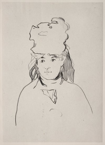 Berthe Morisotfinnish tekijältä Édouard Manet